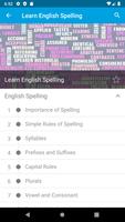 برنامه‌نما Learn English Spelling عکس از صفحه
