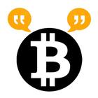 Icona Bitcoin And Blockchain Quotes Daily