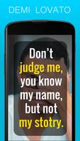 Don't Judge Me Quotes - Quotes apps تصوير الشاشة 1