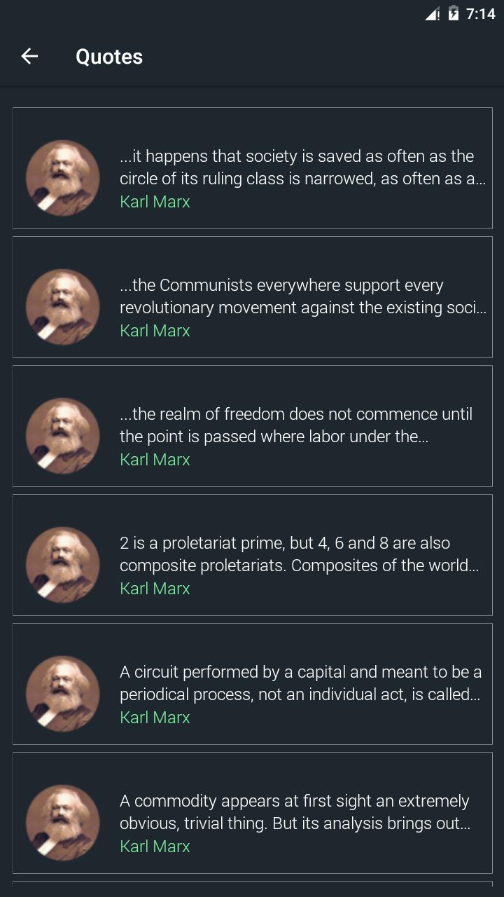 Karl Marx Quotes For Android Apk Download