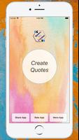 Quotes Pics Creator โปสเตอร์