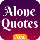 Alone Quotes 2019 icône