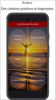 les phrases du jour : mots et citations zen Affiche