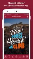 Quotes Creator - Picture Quotes Maker & Generator ảnh chụp màn hình 1