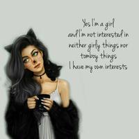 girlish  girly quotes - modern Woman sayings screenshot 2