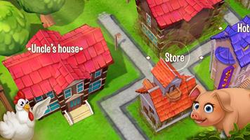 Jane's Village - Farm Fixer Upper Match 3 Game screenshot 1