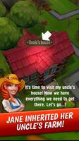 برنامه‌نما Jane's Village - Farm Fixer Upper Match 3 Game عکس از صفحه