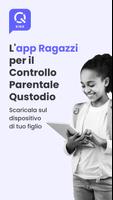 Poster App ragazzi Qustodio