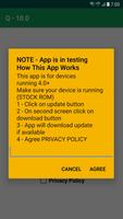 Q Update 10.0 pour Android ™ capture d'écran 3