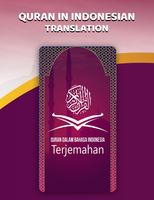 Quran Terjemahan Indonesia 海报