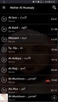 Quran MP3 Maher Al Mueaqly capture d'écran 1