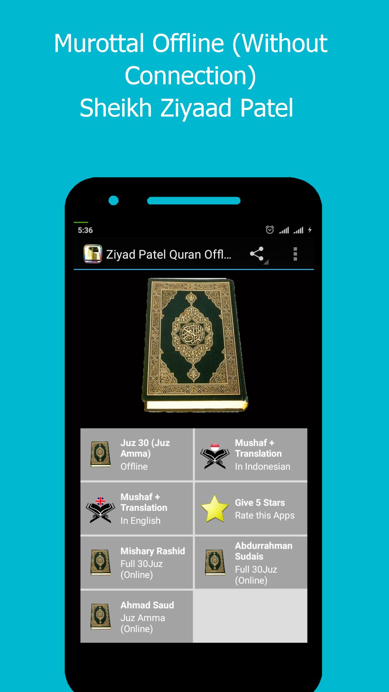 Quran Offline:Ziyad Patel APK for Android Download