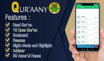 Qurany - Read and Listen Quran Cartaz