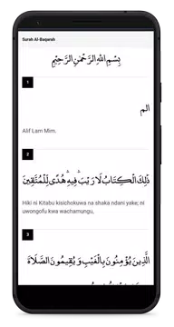 Screenshot 3 for Swahili Quran (Offline) with A
