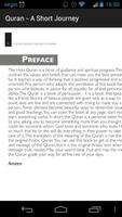 eBook: Quran - A Short Journey capture d'écran 1