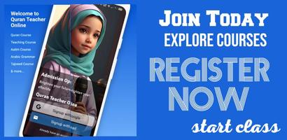 Quran Teacher Online poster