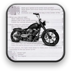 California Motorcycle Permit-icoon