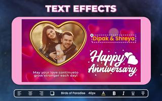 Anniversary Photo Frame 海报
