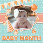Baby Month Photo Frames icône