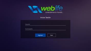 Weblife Android TV скриншот 1