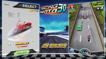Moto Racing 3D Game capture d'écran 2