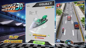 Moto Racing 3D Game capture d'écran 3