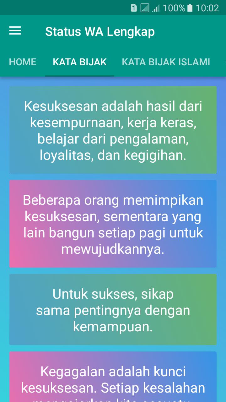 Status Wa Lengkap For Android Apk Download