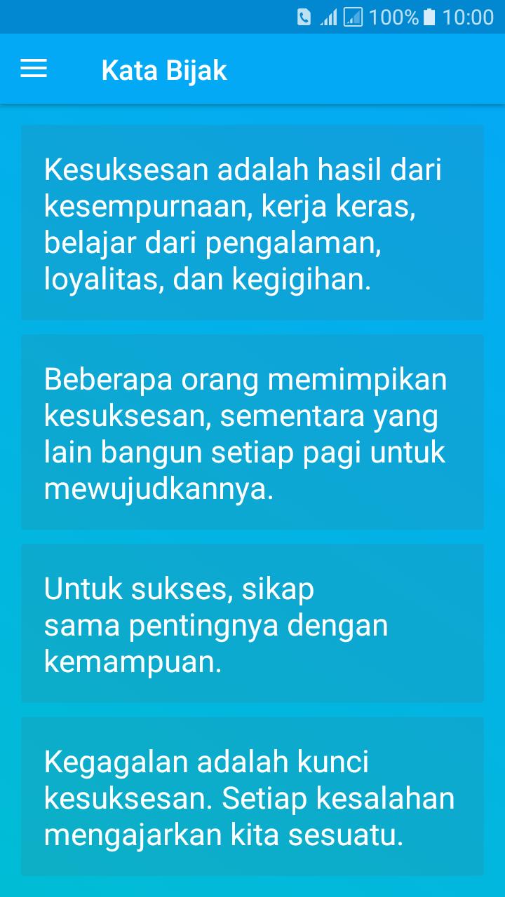 22000 Kata Kata Bijak Kehidupan For Android Apk Download