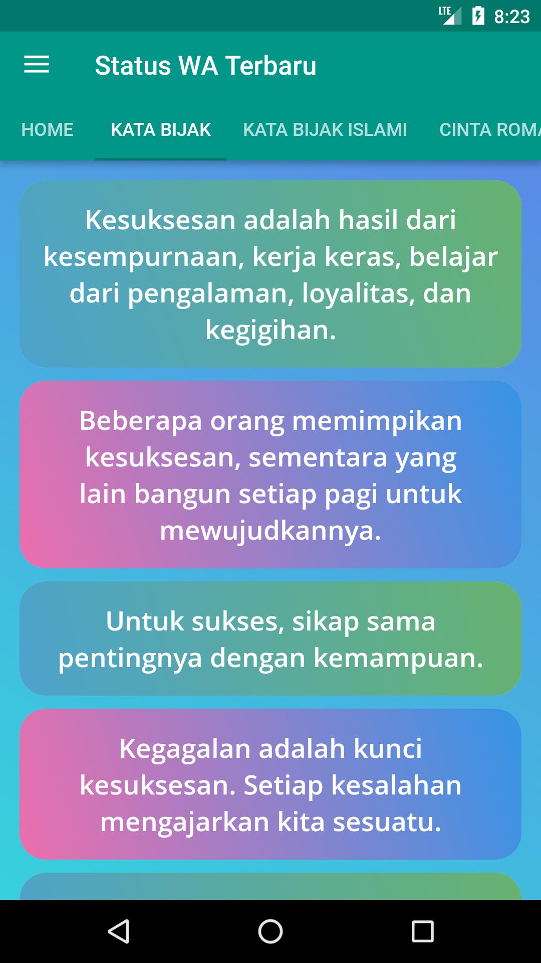 Kata2 Islam Buat Status  Wa  kata kata story wa 