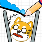 Antistress puzzle drawing game icon