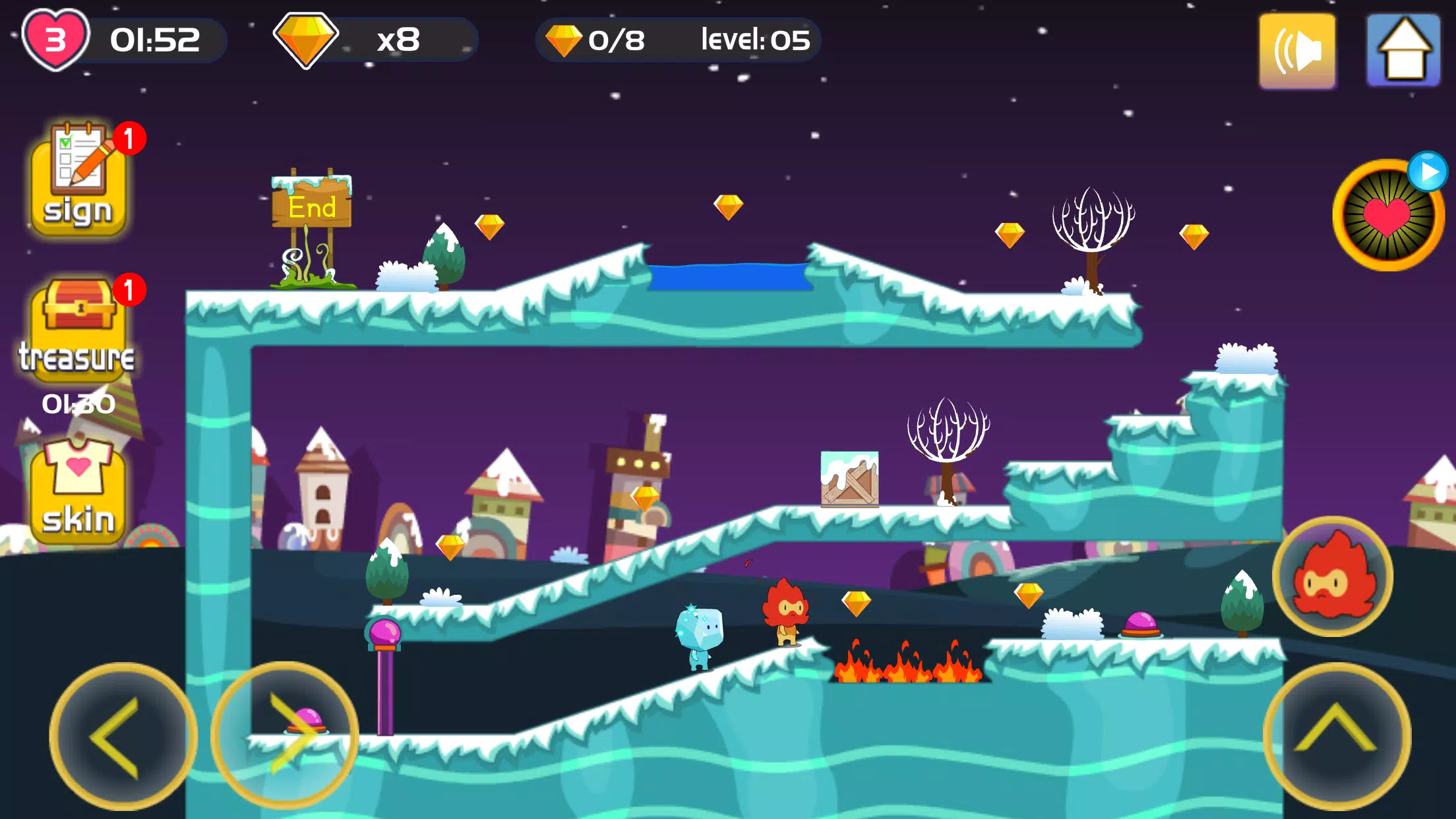 Bebe De Feu Et Bebe De Glace Pour Android Telechargez L Apk