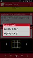 1 Schermata Transponer acordes y notas