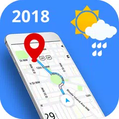 GPS Route Finder & Weather Maps, Live Street View