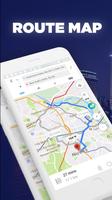 GPS Route Finder & Weather Maps, Live Street View 포스터