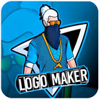 Esports Gaming FF Logo Maker أيقونة
