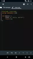 C/C++ Editor Cartaz