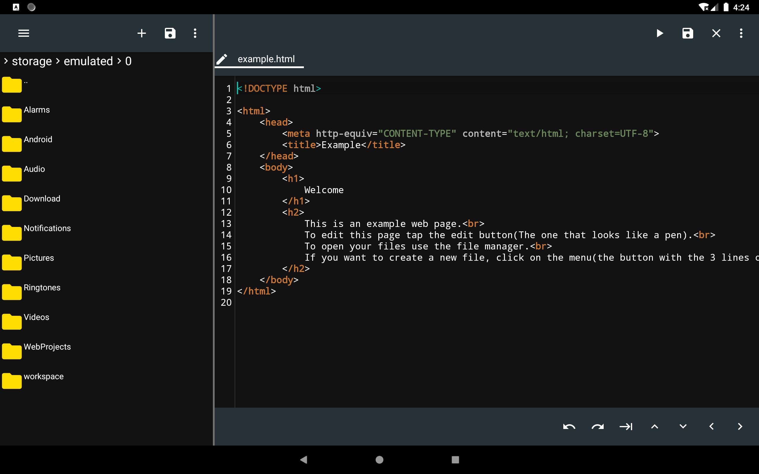 Html Editor APK for Android Download