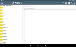 Shell Script Editor screenshot 3