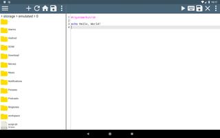 Shell Script Editor スクリーンショット 3