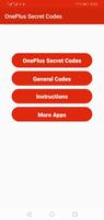 Poster Secret Codes for OnePlus Mobil