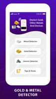 Gold & Metal Detector الملصق