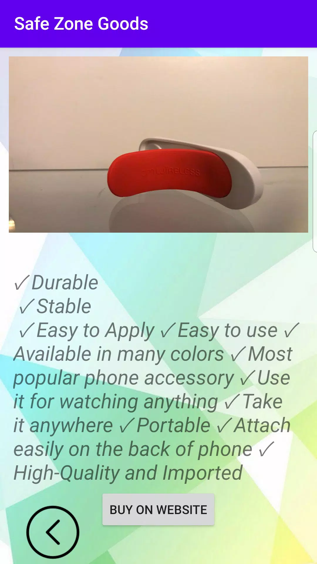 Safe Zone Goods Value Added Goods For Android Apk Download
