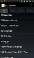 IGC Browser and Viewer capture d'écran 3