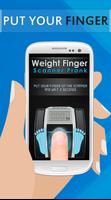 Weight Finger Scanner Prank স্ক্রিনশট 1