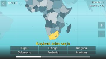Dünya Haritası Sınav Ekran Görüntüsü 2