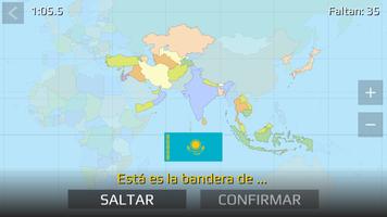 World Map Quiz captura de pantalla 1