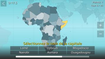 Carte du monde Quiz capture d'écran 2