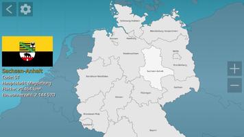 German Map Quiz Plakat