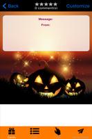 Halloween Greeting Card تصوير الشاشة 2