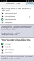 QCM JAVASCRIPT / JQUERY تصوير الشاشة 1